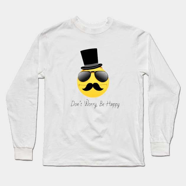 A cool smile. Long Sleeve T-Shirt by Design images